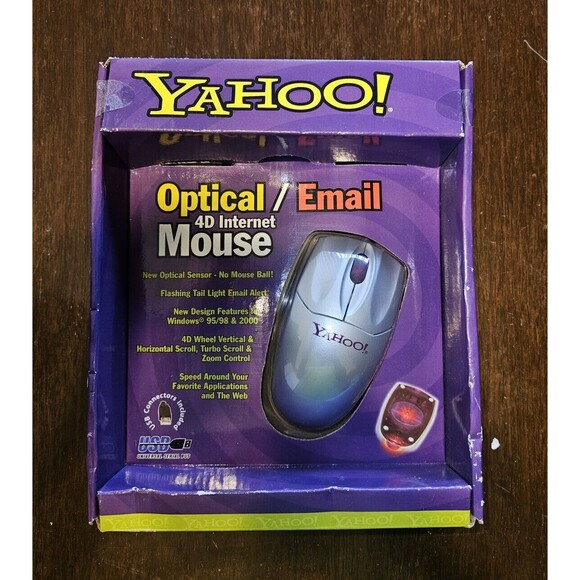 Vintage Logitech Wingman Attack 2, Yahoo Optical Mouse, Floppy Drive Bundle. - Picture 8 of 16